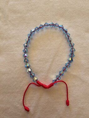 Light Blue Swarovski Crystal Bracelet